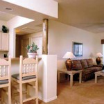 Worldmark Rancho Vistoso Resort Tucson Living Room and Kitchen