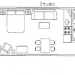 Stoneridge Resort Blanchard Coeur D'Alene Idaho Studio Floorplan